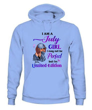 Load image into Gallery viewer, Birth Month Fashion Girl Personalized Graphic Apparel - Month, Skin, Hair, Jacket, Accessories And Name can be customized
