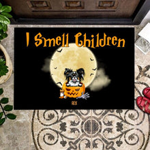 Load image into Gallery viewer, Halloween Dog I Smell Children Personalized Doormat - Dogs and Name can be customized
