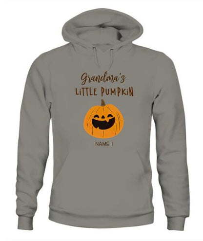 Halloween Little Pumpkins Personalized Graphic Apparel - Title, Number of Kids, Names can be customized
