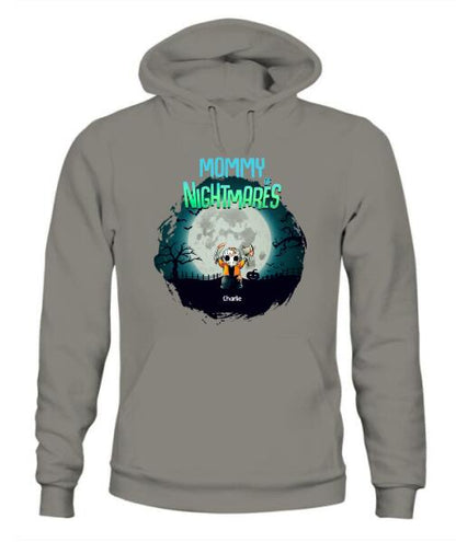 Halloween Nightmare Kids Horror Character Personalized Graphic Apparel - Title, Character, Name and Design can be customized