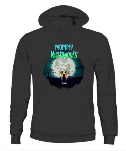 Halloween Nightmare Kids Horror Character Personalized Graphic Apparel - Title, Character, Name and Design can be customized