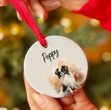 Load image into Gallery viewer, Personalized Pet Autum Custom Ceramic Ornament
