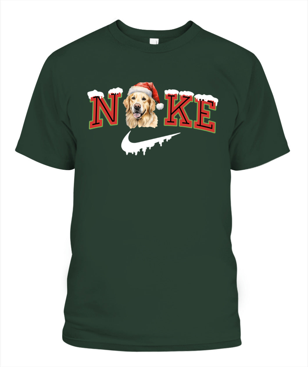 Personalized Pet Dog Christmas Printed Graphic Apparel
