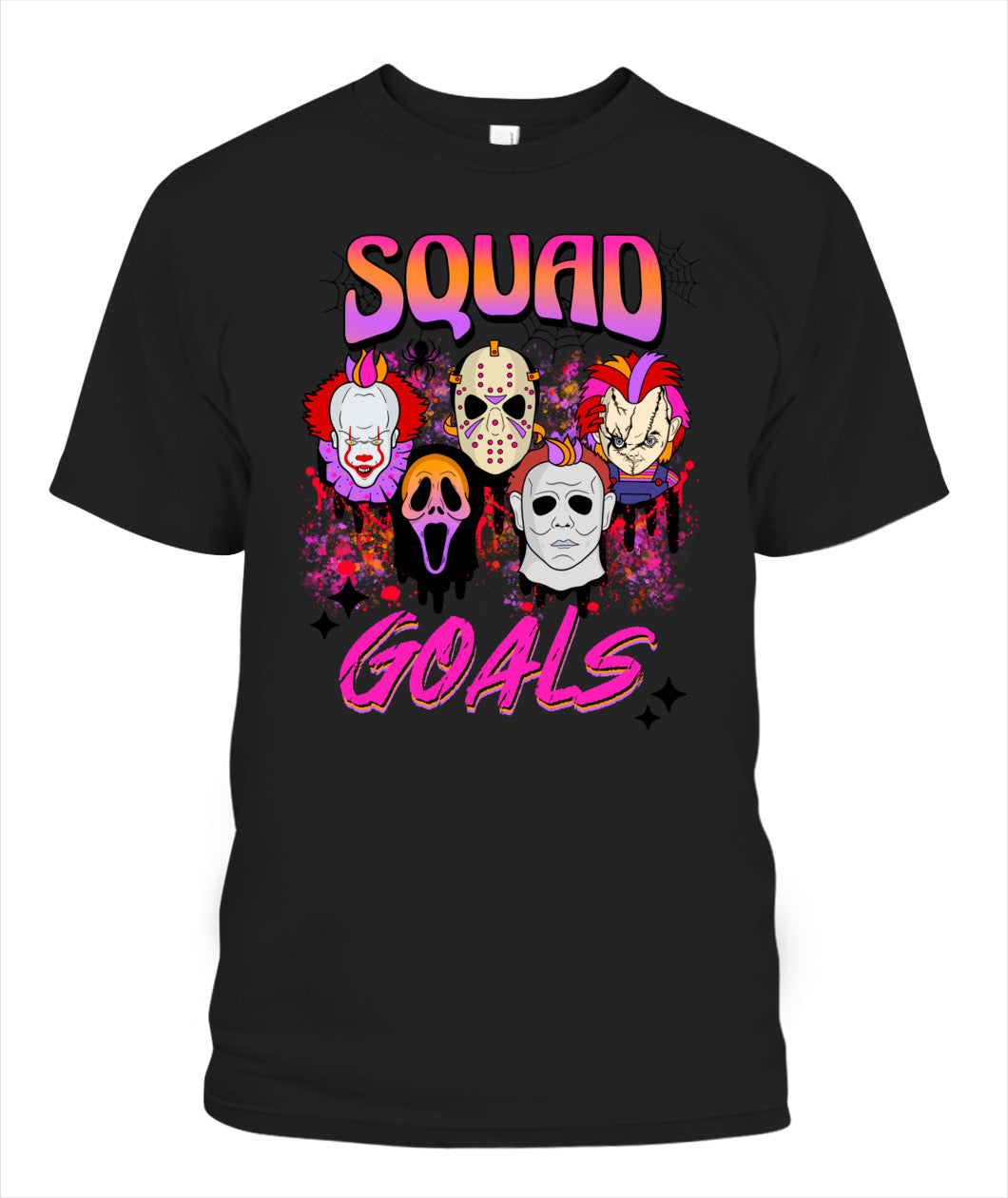 Halloween Squad Goals Graphic Apparel