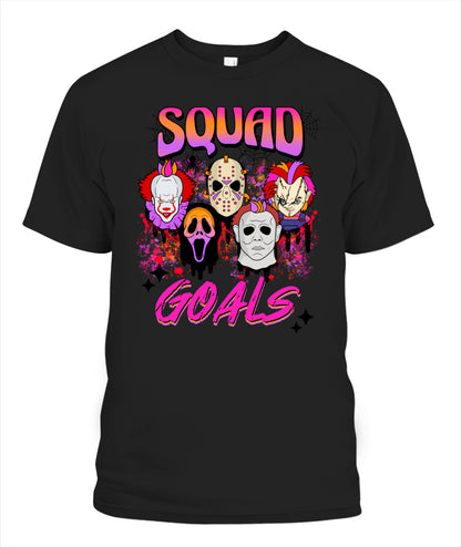 Halloween Squad Goals Graphic Apparel
