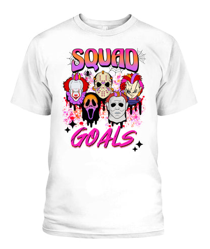 Halloween Squad Goals Graphic Apparel