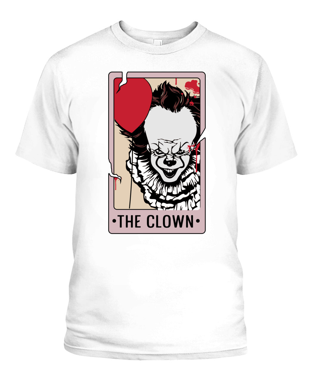 Halloween Horror The Clown Graphic Apparel