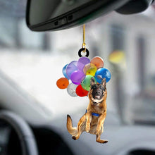 Load image into Gallery viewer, German Shepherd Dog Fly With Bubbles Car Hanging Ornament
