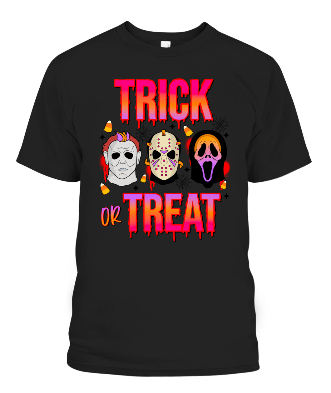 Halloween Trick Or Treat Graphic Apparel
