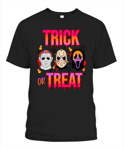 Halloween Trick Or Treat Graphic Apparel