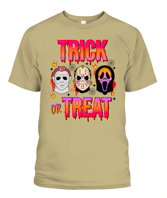 Halloween Trick Or Treat Graphic Apparel