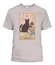 Load image into Gallery viewer, Aquarius Cat Custom Women&#39;s Tee &amp; Unisex Tee
