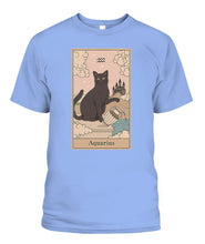 Load image into Gallery viewer, Aquarius Cat Custom Women&#39;s Tee &amp; Unisex Tee
