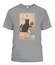 Load image into Gallery viewer, Aquarius Cat Custom Women&#39;s Tee &amp; Unisex Tee
