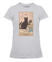 Load image into Gallery viewer, Aquarius Cat Custom Women&#39;s Tee &amp; Unisex Tee
