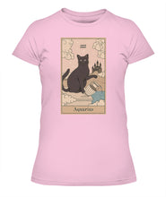 Load image into Gallery viewer, Aquarius Cat Custom Women&#39;s Tee &amp; Unisex Tee
