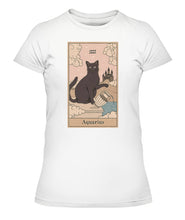 Load image into Gallery viewer, Aquarius Cat Custom Women&#39;s Tee &amp; Unisex Tee
