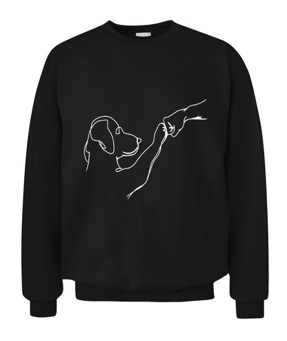 Dog High Five Graphic Apparel