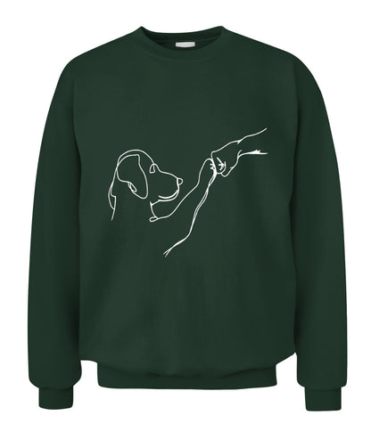 Dog High Five Graphic Apparel