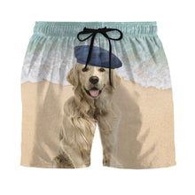 Load image into Gallery viewer, Labrador Retriever 3D Beach Shorts Beach
