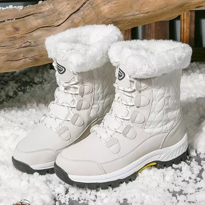 Women Snow Boots Oversize For Ladies Trend Style And Fashion Shoes