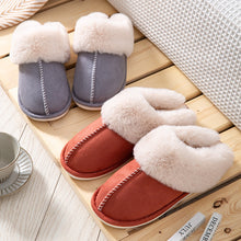 Load image into Gallery viewer, New Men Women Cotton Slippers Plush Fleece Fluffy
