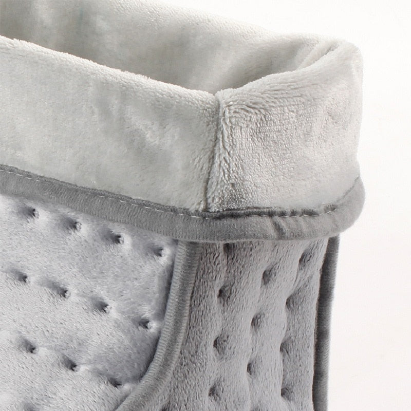 US Plug Electric Heated Foot Warmer Washable