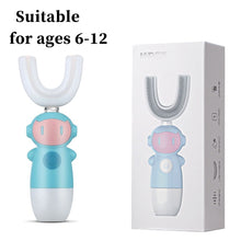 Load image into Gallery viewer, Intelligent Electric Toothbrush Automatic Ultrasonic 360 Nano Silicone U Shaped Battery Power
