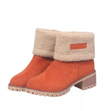 Load image into Gallery viewer, Hot Style Medium Tube Thick Heel Suede Women&#39;s Boots
