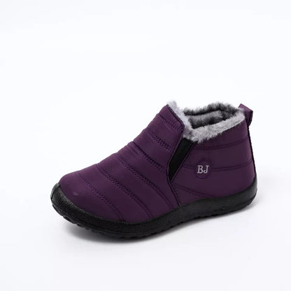 Keep Warm Comfy Soft Ankle winter Boots Waterproof  For Men Women