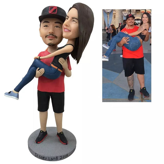 Fully Customizable 2 Persons Bobblehead Figure Sculpting Clay
