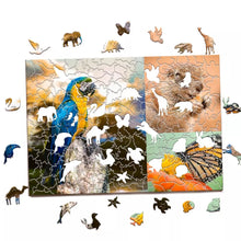 Load image into Gallery viewer, Customised Animal Jigsaw Puzzle Modern Novel Design Custom Print Puzzle
