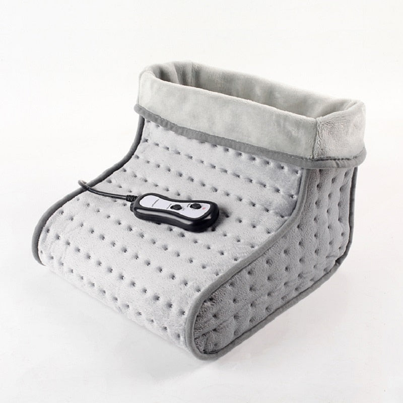 US Plug Electric Heated Foot Warmer Washable