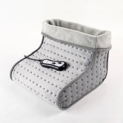 US Plug Electric Heated Foot Warmer Washable