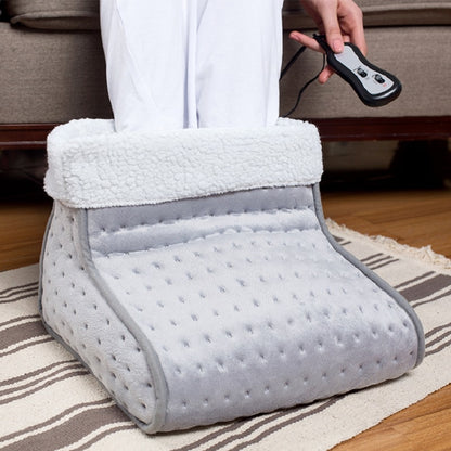 US Plug Electric Heated Foot Warmer Washable