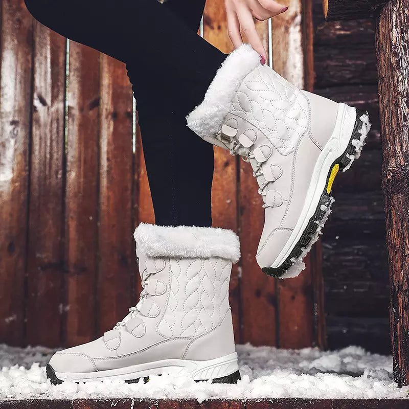 Women Snow Boots Oversize For Ladies Trend Style And Fashion Shoes