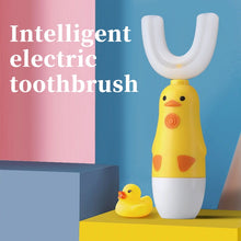 Load image into Gallery viewer, Intelligent Electric Toothbrush Automatic Ultrasonic 360 Nano Silicone U Shaped Battery Power
