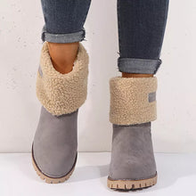 Load image into Gallery viewer, Hot Style Medium Tube Thick Heel Suede Women&#39;s Boots
