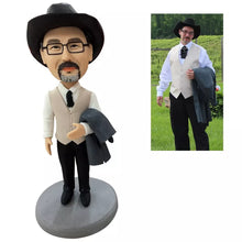 Load image into Gallery viewer, Fully Customizable 1 Person Custom Bobblehead With Engraved Text
