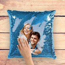 Load image into Gallery viewer, Custom Magic Sequins Decorative Throw Pillows
