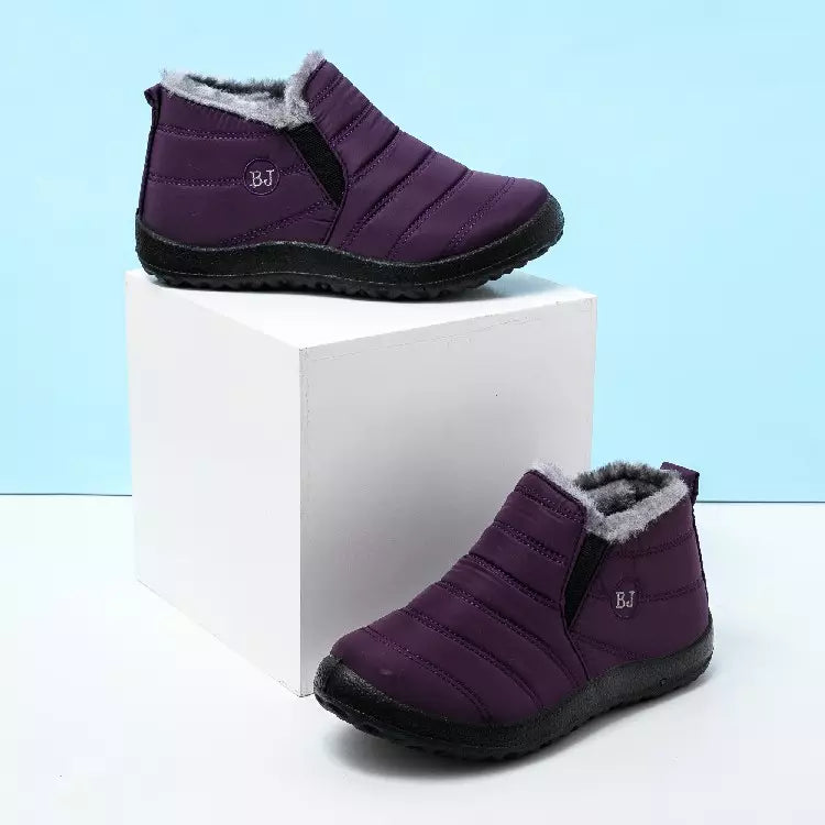 Keep Warm Comfy Soft Ankle winter Boots Waterproof  For Men Women
