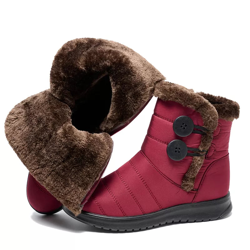 Soft Sole Snow Boots Warm Cotton Shoes Waterproof Cotton Boots Snow