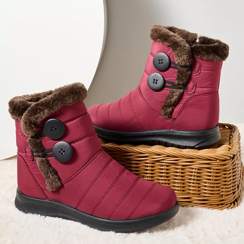 Soft Sole Snow Boots Warm Cotton Shoes Waterproof Cotton Boots Snow