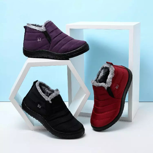 Keep Warm Comfy Soft Ankle winter Boots Waterproof  For Men Women