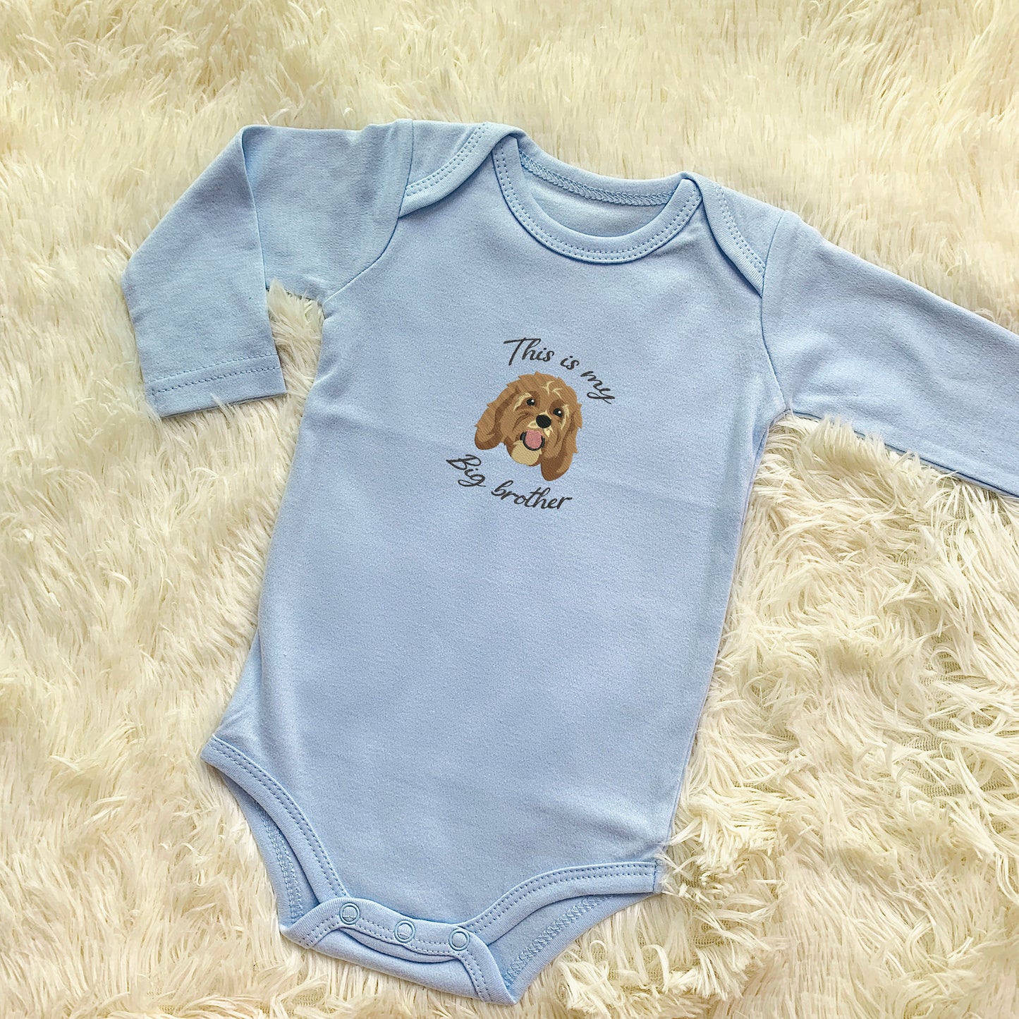 Personalized Embroidered Pet Dog Cat Baby Onesie