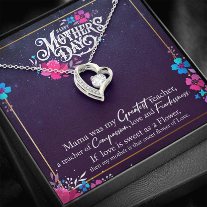 To My Mom Forever Love Necklace