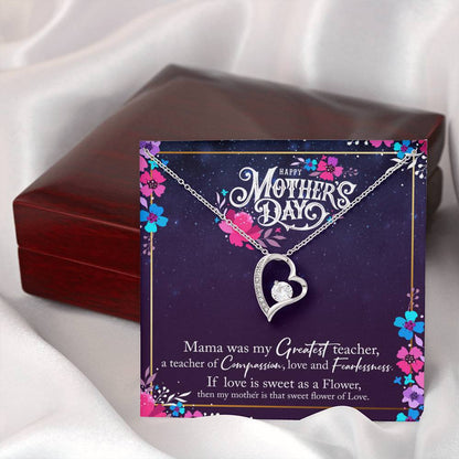 To My Mom Forever Love Necklace