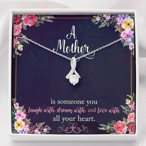 To My Mom Alluring Beauty Necklace