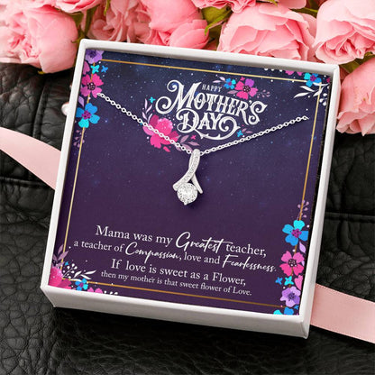 To My Mom Alluring Beauty Necklace