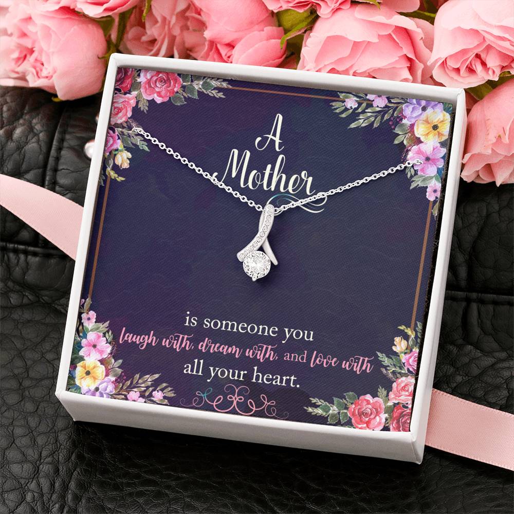 To My Mom Alluring Beauty Necklace